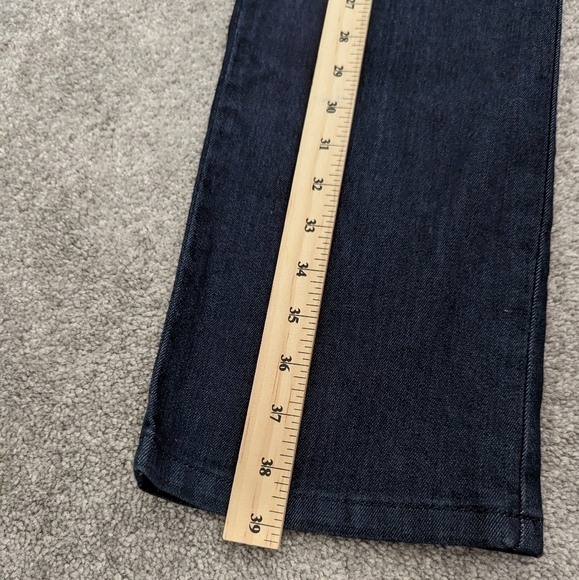 LAURA petites Simon Chang denim pants size 8 BNWT - Picture 7 of 10